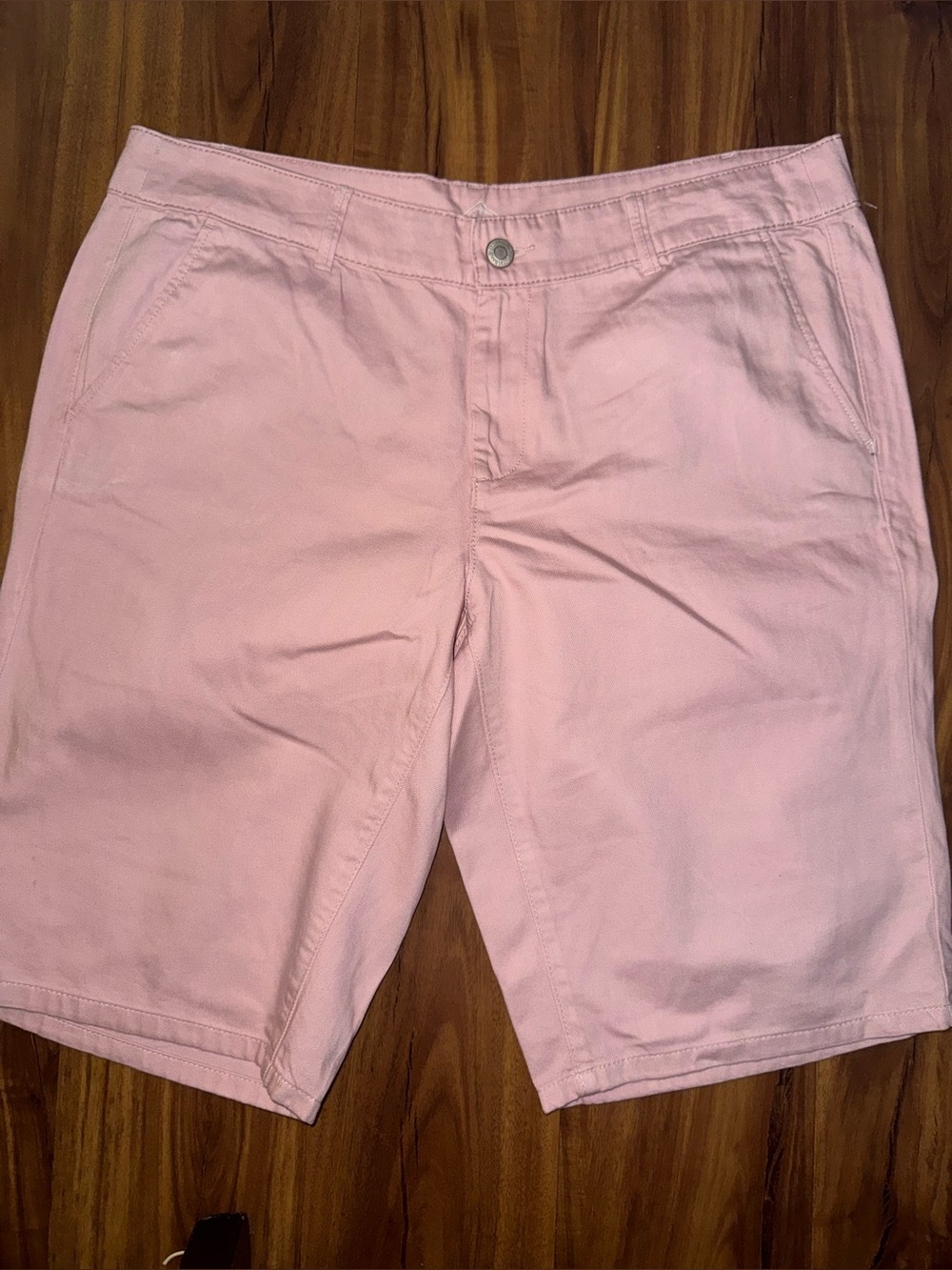 St. John's Bay Pink Women's Bermuda Shorts